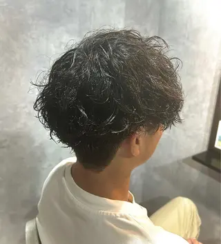 パーマ メンズ lmu byif(ﾘﾐｭｰﾊﾞｲｲﾌ)所属・MIYU /メンズパーマ✨💫のヘアスタイル