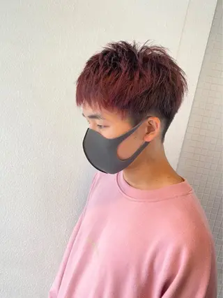 カラー メンズ 中本 日葵梨のヘアスタイル