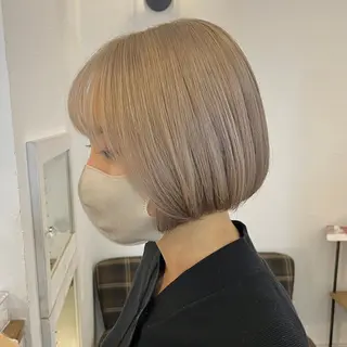 ミディアム カラー 伊藤ゆかり/髪質改善 /透明感カラーのヘアスタイル