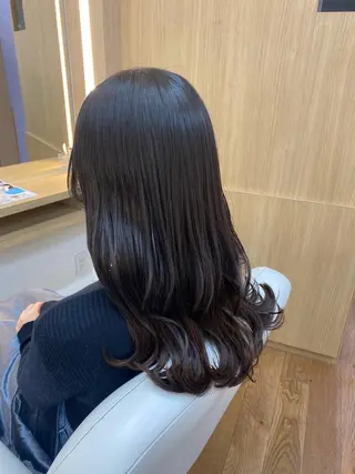 セミロング ヘアアレンジ 韓国ヘア sasugaのヘアスタイル