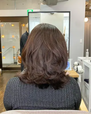 ミディアム カラー 統括マネージャー/ 髪のドクター/前原悟のヘアスタイル