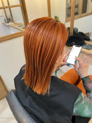 カラー Matsubara asuka  ☪︎のヘアスタイル