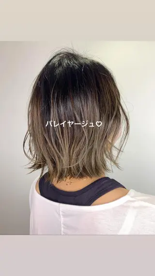 ミディアム カラー SALOWIN神戸三宮店所属・【美髪を叶える】中谷 彰宏（アキ)のヘアスタイル