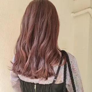 セミロング 🇰🇷透明感×ハイ トーン🌟tomoのヘアスタイル