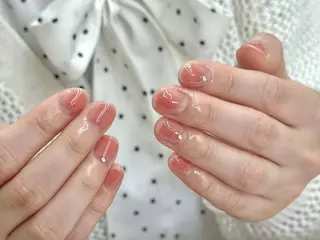 ネイル 🤎mini 🤍可愛らしいネイルのネイルデザイン