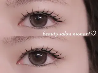 パーマ monart kurehaのマツエク・マツパデザイン