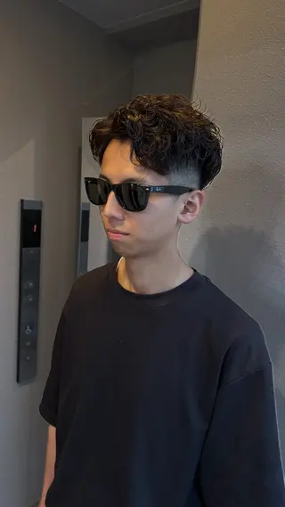 ショート パーマ SALOWIN 原宿 IL Salice ３F所属・失敗したくない方へ Inoue Kahoのヘアスタイル