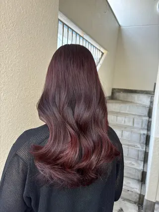 セミロング 稲川 弥生のヘアスタイル