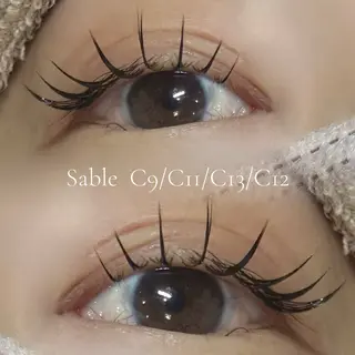 マツエク・マツパ 瀬名波 舞桜のマツエク・マツパデザイン