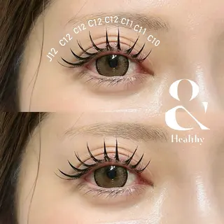 マツエク・マツパ Veil ayakaのマツエク・マツパデザイン