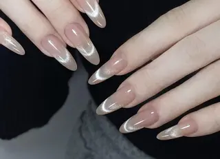 ネイル By moonネイル 🌷ワンホン/韓国風のネイルデザイン