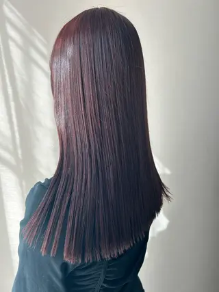 ロング カラー hub hair レイヤー/透明感のヘアスタイル