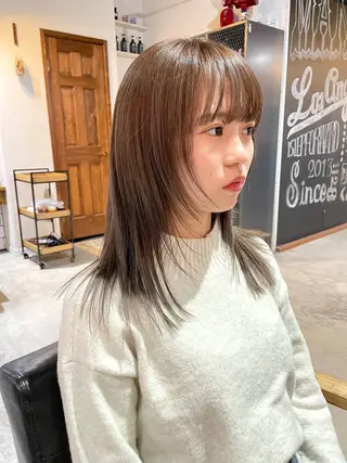 ミディアム カラー メンズヘア/レイヤー /ボブ山内春輝のヘアスタイル