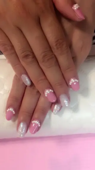 ネイル チップ長さだし Chiaraのネイルデザイン