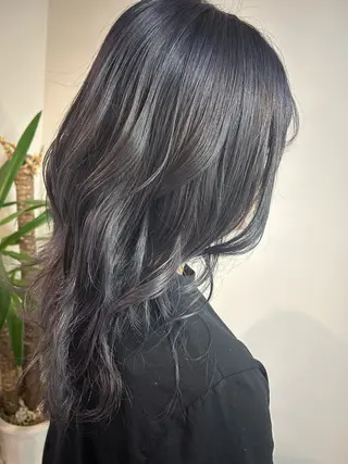 ロング maoお洒落ヘア bob/艶カラーのヘアスタイル