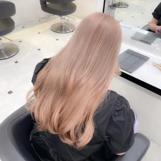 カラー 透明感韓国ヘア💍 横浜UNITED♡のヘアスタイル