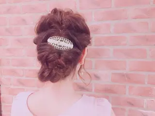 ロング カラー ヘアアレンジ GO TODAY SHAiRE SALON所属・透明感カラー🤎 ゆりのヘアスタイル