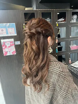 ロング 量産ヘアセット/ ヘアメAyakaのヘアスタイル