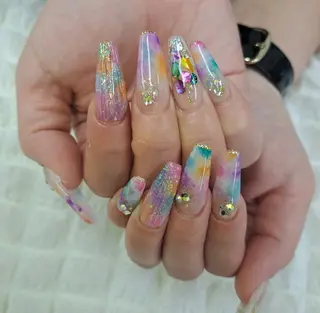 ネイル 河野ちえ (雑誌掲載サロン)のネイルデザイン