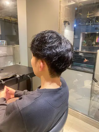 パーマ メンズ モデル/自由が丘 /あやな🎀のヘアスタイル