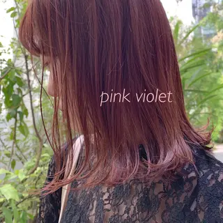 ショート 透明感/オリーブ/ グレージュ/YUKAのヘアスタイル