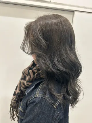 セミロング ヘアサロン ソシエ所属・無料カットカラー／ モデル募集💈市川春のヘアスタイル