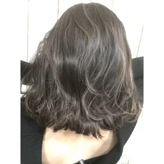 ミディアム カラー 井上 一平のヘアスタイル
