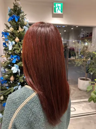 セミロング カラー 井村 晃琉のヘアスタイル