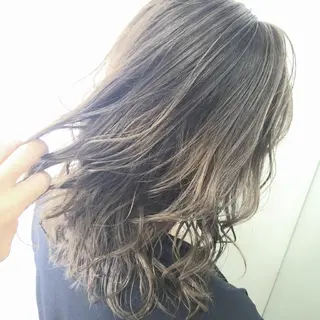 ミディアム lucca by jb 行徳所属・✂️関川 恭平のヘアスタイル