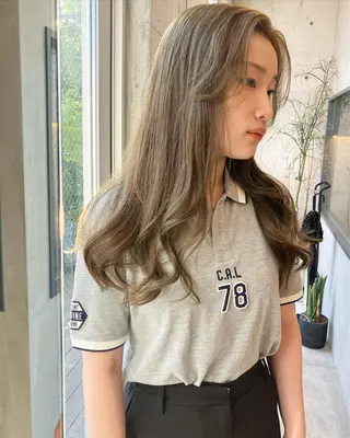 ロング 似合わせカットカラー 👩MINAのヘアスタイル