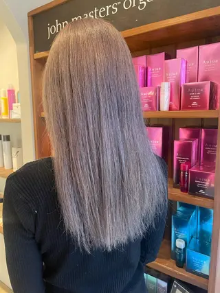 ロング カラー 渡辺 瑠美のヘアスタイル