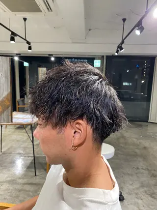 パーマ メンズ メンズパーマ 特化/中川拓也のヘアスタイル