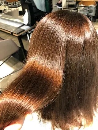 ミディアム ヘアアレンジ 【柔らか透明感✨/ 似合せ前髪】大石葉月のヘアスタイル