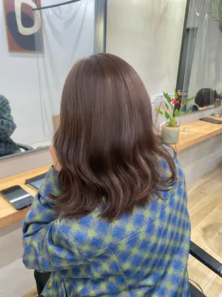 ミディアム カラー noa/ 渋谷のヘアスタイル
