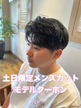 ショート 韓国風ﾊﾟｰﾏ❁﻿ fu-ka❁艶ｶﾗｰのヘアスタイル