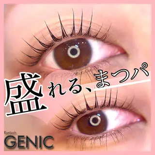 マツエク・マツパ Eyelash GENIC所属・Eyelash GENICのマツエク・マツパデザイン