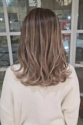 カラー カラーモデル☆彡 今川茉綾のヘアスタイル