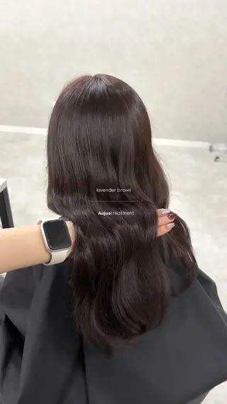 ロング Haruka /うる艶透明感カラーのヘアスタイル