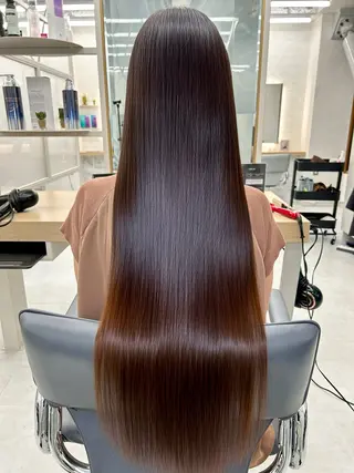ロング 個室　髪質改善サロン　HANARE by youres hair 神楽坂 【はなれ】所属・🌈髪質改善 縮毛矯正特化🌈松田のヘアスタイル