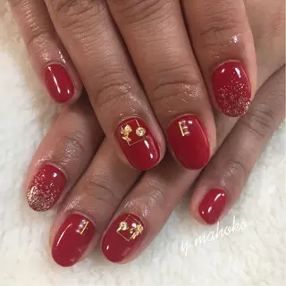 ネイル She nail studio 原宿所属・パラジェル有/ スカルプ/mahoのネイルデザイン