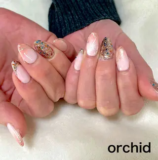 ネイル orchid ♡オーキッドのネイルデザイン