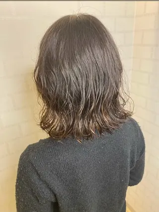 ミディアム パーマ 🍓似合わせカット× パーマ／矢木🍓のヘアスタイル