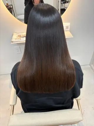 セミロング 透明感カラー/艶髪/ 高城潤也のヘアスタイル