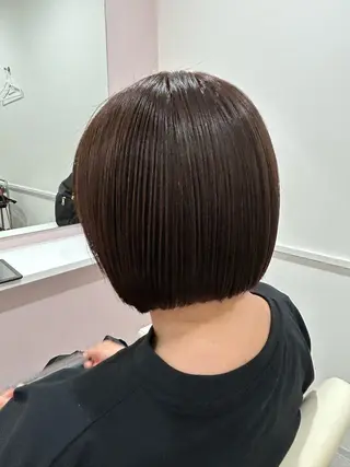 ショート ミニョンヘアー所属・TO MOのヘアスタイル