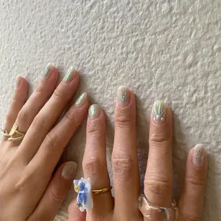 カラー ネイル scre as Etelのネイルデザイン