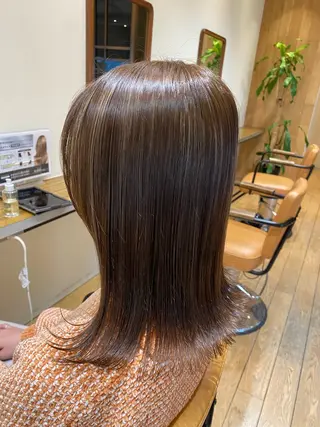 ミディアム カラー 🐈ニナ🐈‍⬛/メ ンズカット/まつパのヘアスタイル