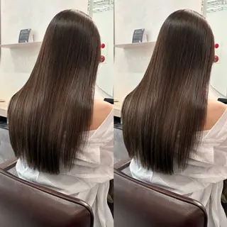 ロング カラー 髪質改善🫧ベージュ 椙山 響のヘアスタイル