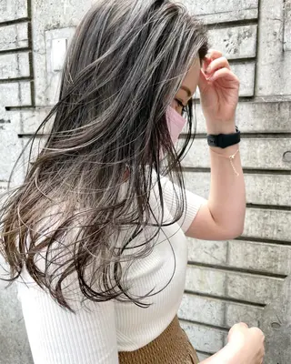 ロング カラー 👩🏻ボブ/ 髪質改善ダブルカラーのヘアスタイル