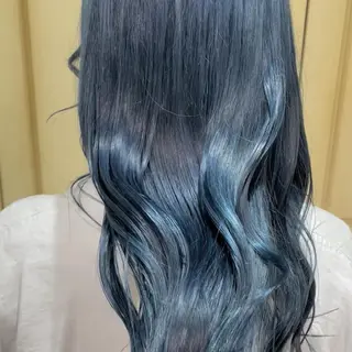 ロング カラー ヘアアレンジ *･˚✧༚すずね アイリスト*･˚✧༚のマツエク・マツパデザイン