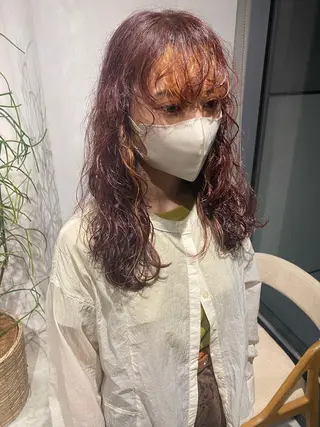 ロング カラー カラー系/カット特化 🟠オオタキマサシのヘアスタイル